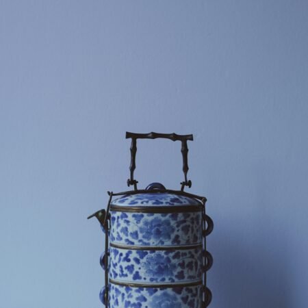 4-Tier Enamel Tiffin Carrier