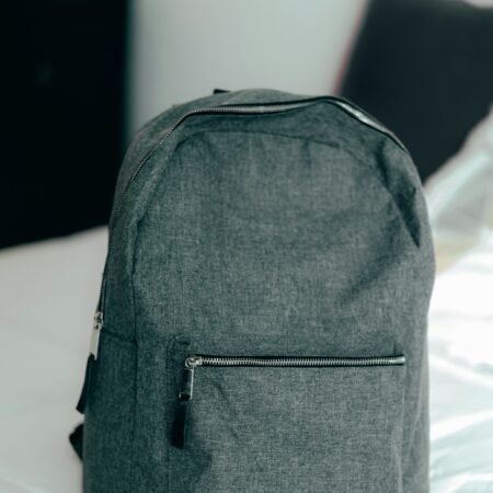 Canvas Everyday Backpack – Grey
